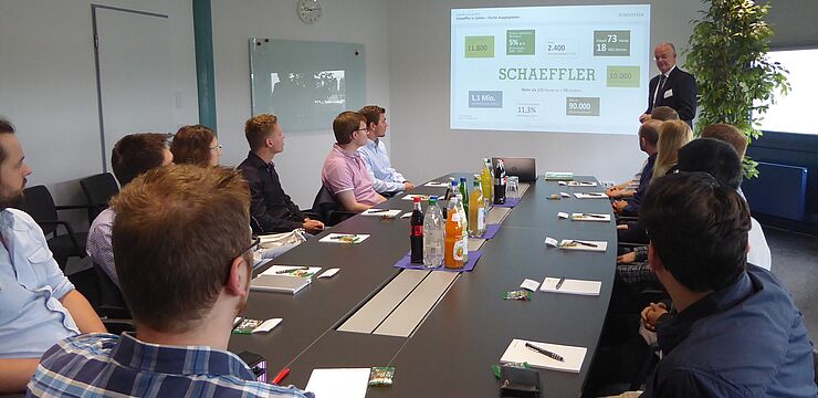 Stiftung Studienfonds OWL zu Gast bei der Schaeffler Gruppe