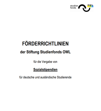 Download Förderrichtlinien