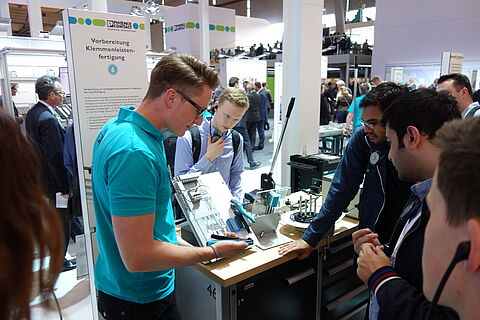 Stiftung Studienfonds OWL bei der Hannover Messe