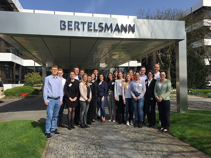 Stiftung Studienfonds OWL zu Gast bei Bertelsmann