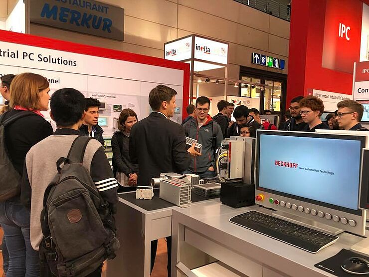 Stiftung Studienfonds OWL bei der Hannover Messe