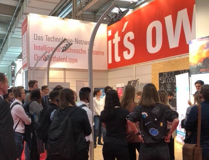 Stiftung Studienfonds OWL bei der Hannover Messe