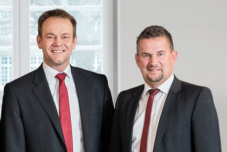 Tomas Pfänder und Dr.-Ing. Frank Thielemann, Vorstandsmitglieder der Managementberatung UNITY